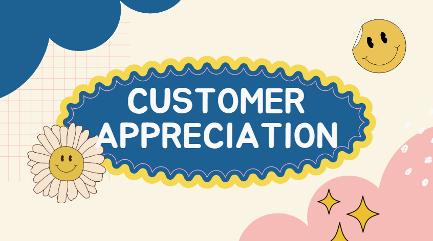 Customer Appreciation Page