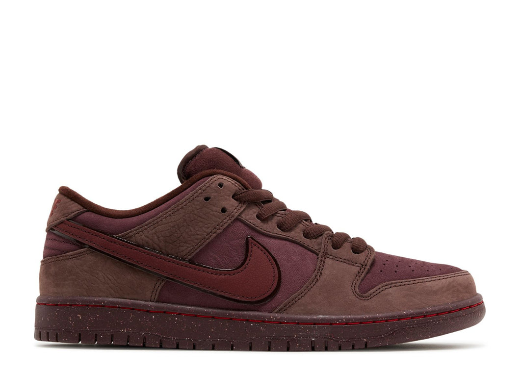 Nike Dunk Low PRM SB City of Love Collection - Burgundy Crush